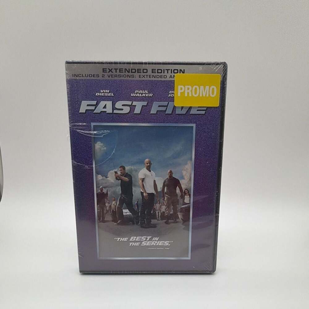Universal Pictures Fast Five DVD Extended Edition Sealed